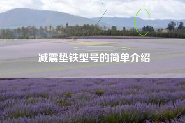 江苏减震垫铁型号的简单介绍